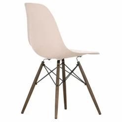 Clearance Vitra Chaise DSW plastic - piètement érable - Charles & Ray Eames | Rose tendre