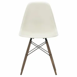 Sale Vitra Chaise DSW plastic - piètement érable - Charles & Ray Eames | Gris galet