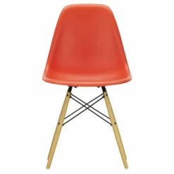Outlet Chaise DSW plastic - piètement érable - Charles & Ray Eames | Chaises, Tabourets, Bancs