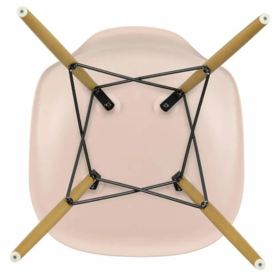 Vitra Chaise DSW plastic - piètement érable - Charles & Ray Eames || Chaises, Tabourets, Bancs