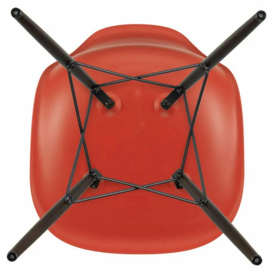Vitra Chaise DSW plastic - piètement érable - Charles & Ray Eames || Chaises, Tabourets, Bancs