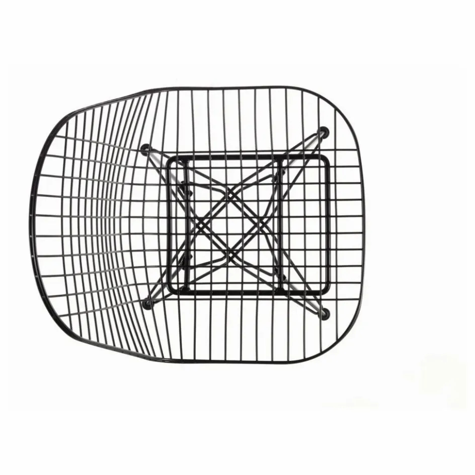 Online Vitra Chaise Eames wire DKR piètement epoxy | Basic Dark