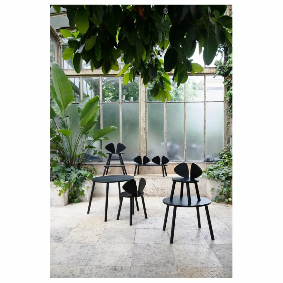 Nofred Chaise en chêne Souris ||Enfant Chaises Enfant