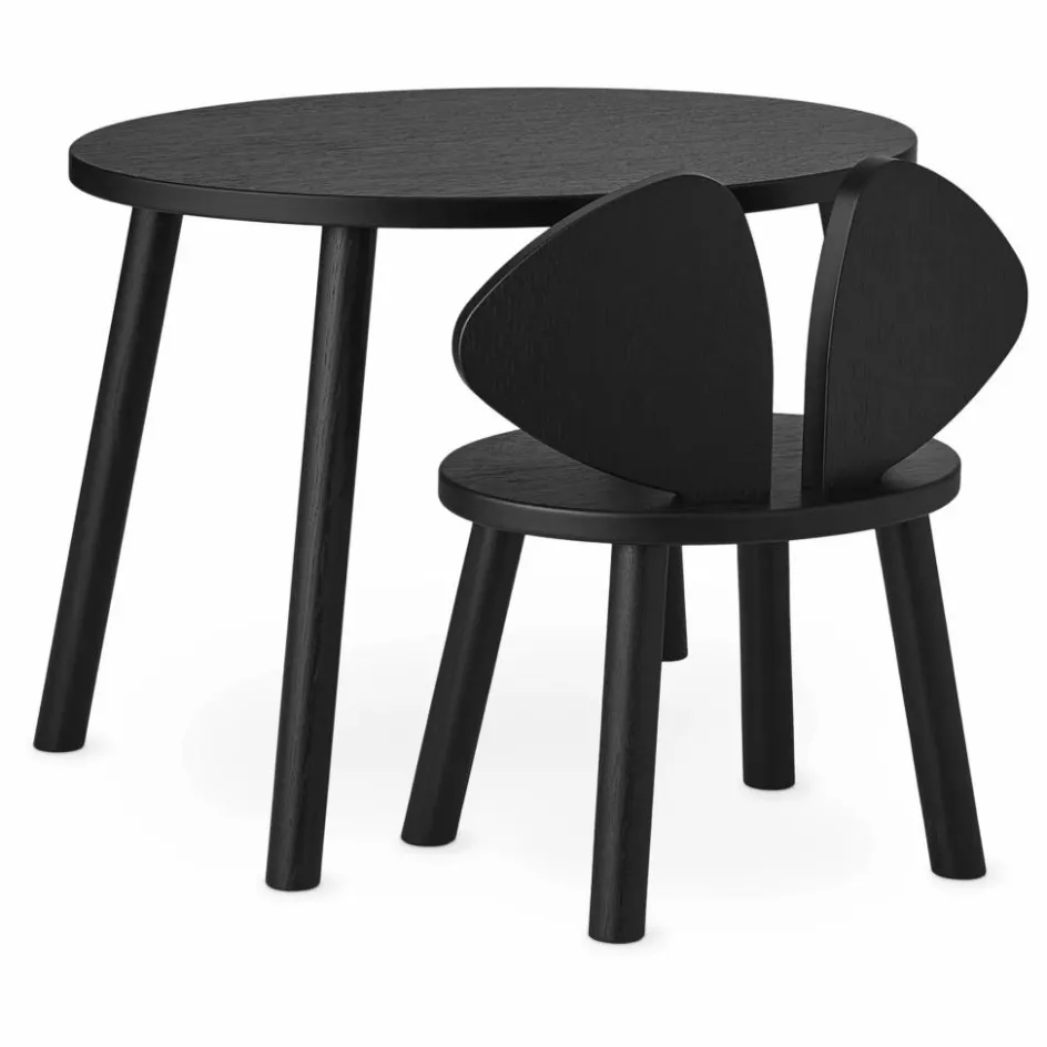 Nofred Chaise en chêne Souris ||Enfant Chaises Enfant