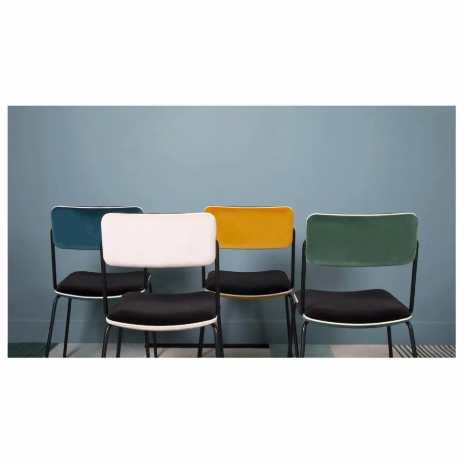 Maison Sarah Lavoine Chaises, Tabourets, Bancs*Chaise en velours Double-Jeu |