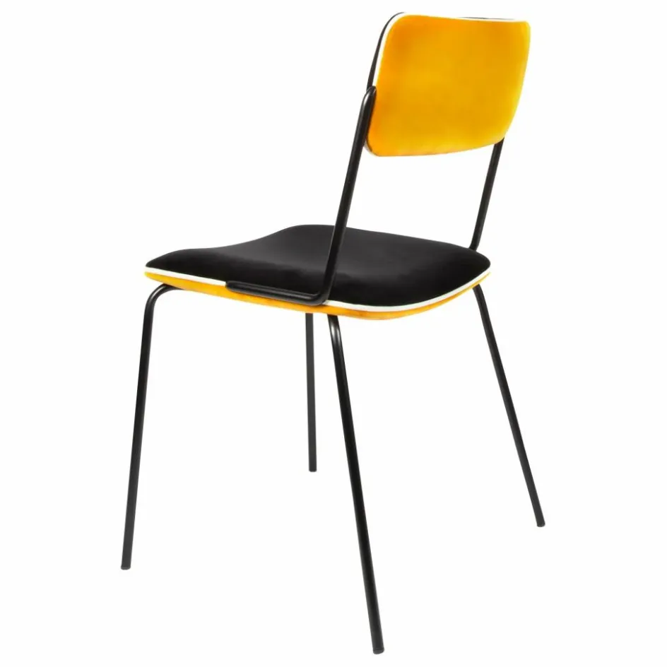 Maison Sarah Lavoine Chaise en velours Double-Jeu || Chaises, Tabourets, Bancs