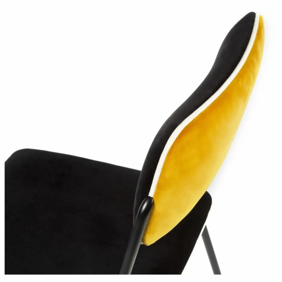 Maison Sarah Lavoine Chaise en velours Double-Jeu || Chaises, Tabourets, Bancs