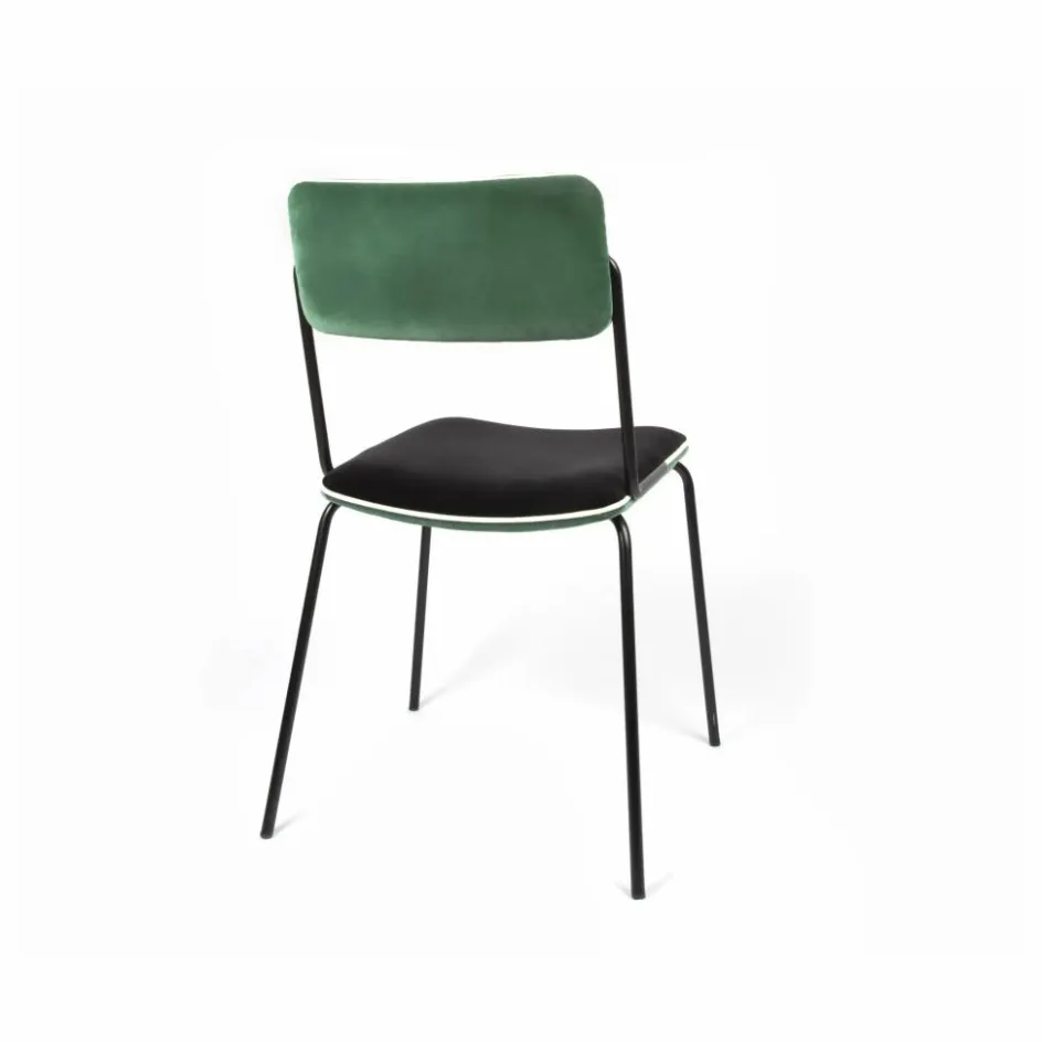 Sale Chaise en velours Double-Jeu | Chaises, Tabourets, Bancs