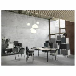 Best Muuto Chaise Fiber en plastique recyclé | Noir