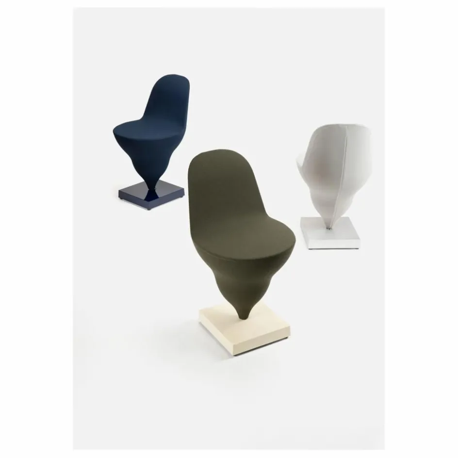 Moustache Chaise Gelato piètement crème - Jean-Baptiste Fastrez || Chaises, Tabourets, Bancs