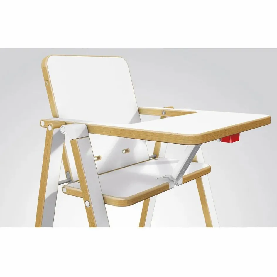 Outlet Supaflat Chaise haute | Blanc