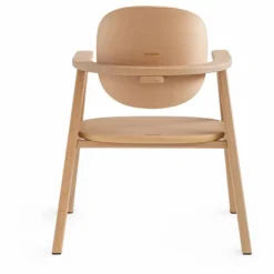 Discount Nobodinoz Chaise haute évolutive en bois massif Growing green Naturel