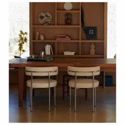 The Socialite Family Chaises, Tabourets, Bancs*Chaise Libera en toile tissée |