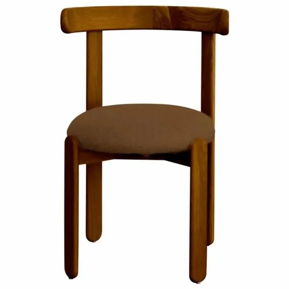 Gabrielle Paris Chaises, Tabourets, Bancs*Chaise Lilas en bois finition Teck, assise en lin |