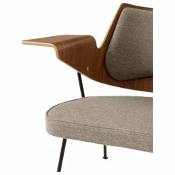 Hot & Tradition Chaise lounge RD8, Robin Day | Gris foncé