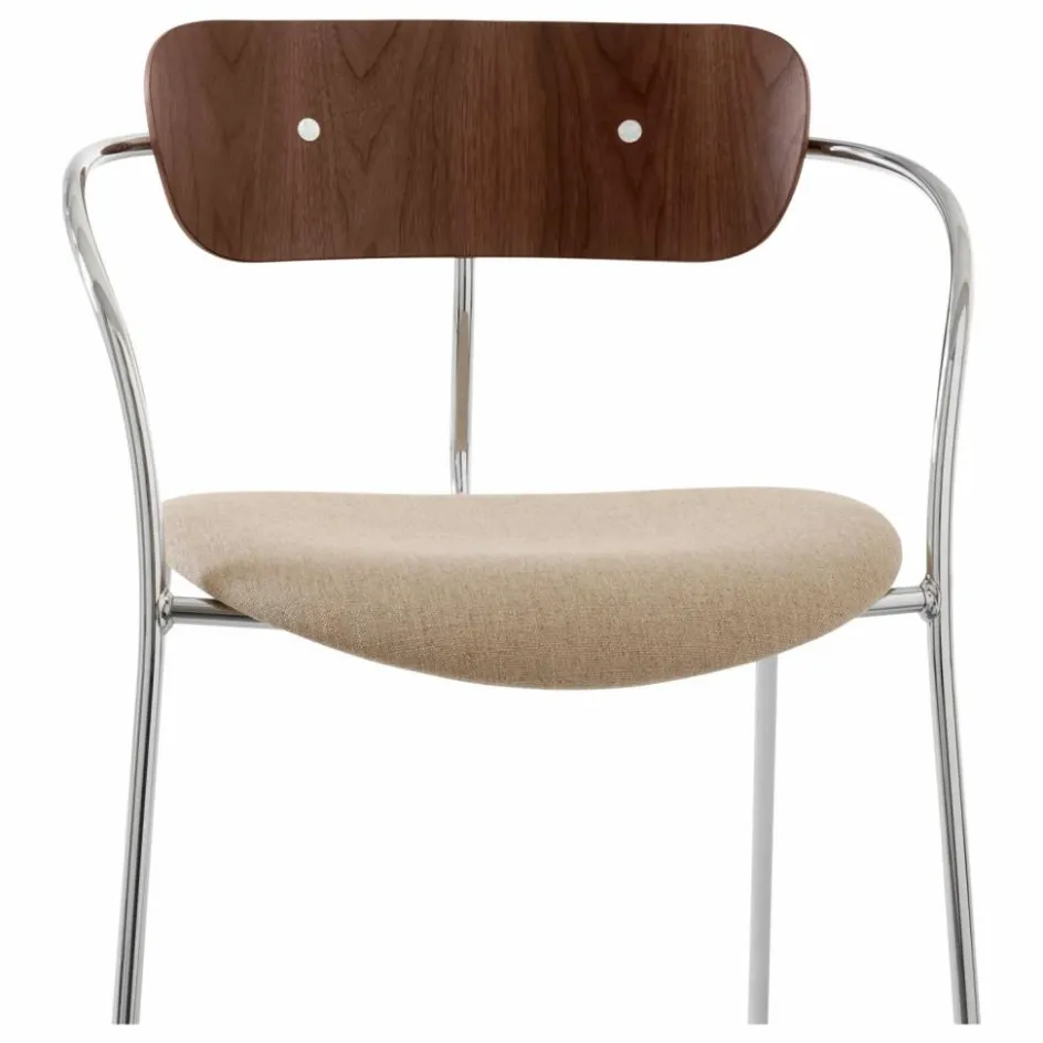 Sale Chaise Pavilion AV4 avec accoudoirs, piètement chromé | Chaises, Tabourets, Bancs