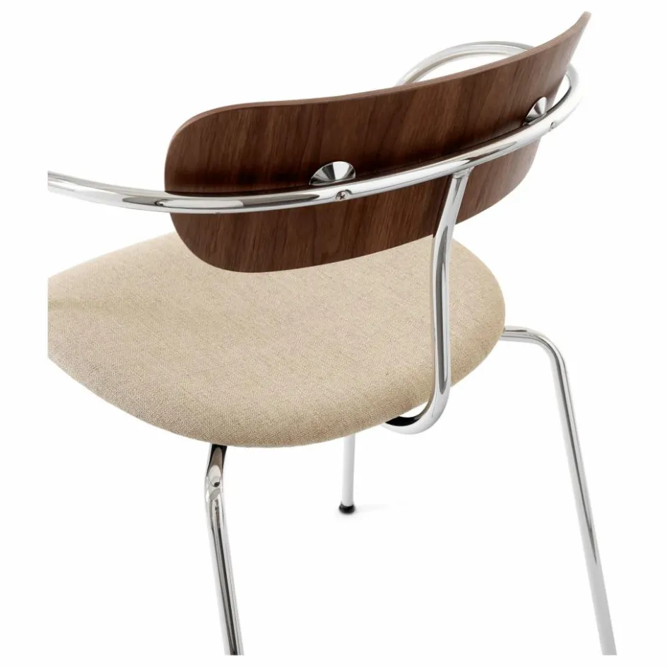 Sale Chaise Pavilion AV4 avec accoudoirs, piètement chromé | Chaises, Tabourets, Bancs