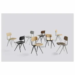 Outlet Chaise Result en chêne fumé - Réedition Friso Kramer & Wim Rietveld | Chaises, Tabourets, Bancs