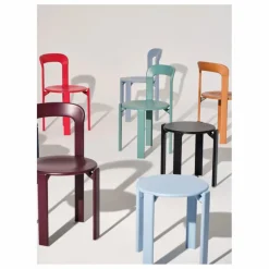 Hay Chaises, Tabourets, Bancs*Chaise Rey en bois laqué - Bruno Rey |