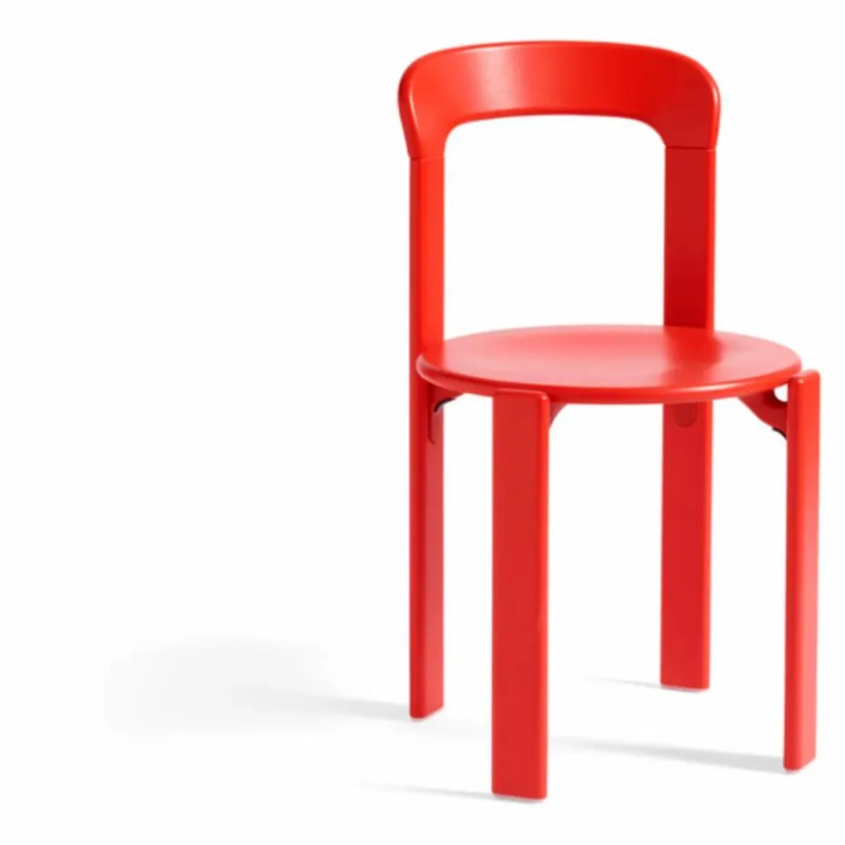 Hay Chaise Rey en bois laqué - Bruno Rey || Chaises, Tabourets, Bancs