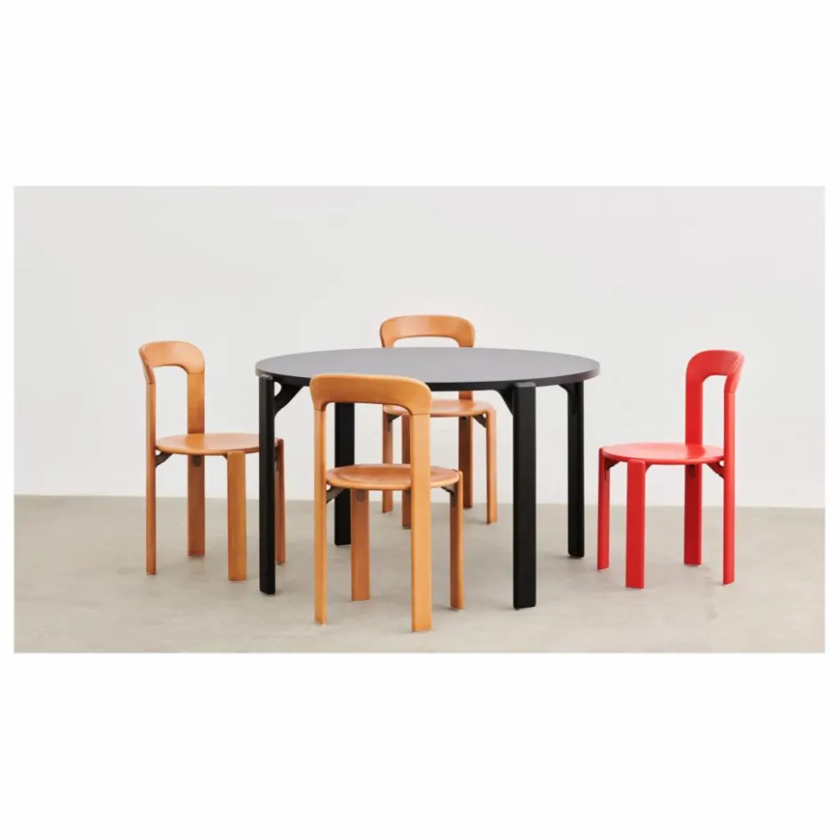 Hay Chaise Rey en bois laqué - Bruno Rey || Chaises, Tabourets, Bancs