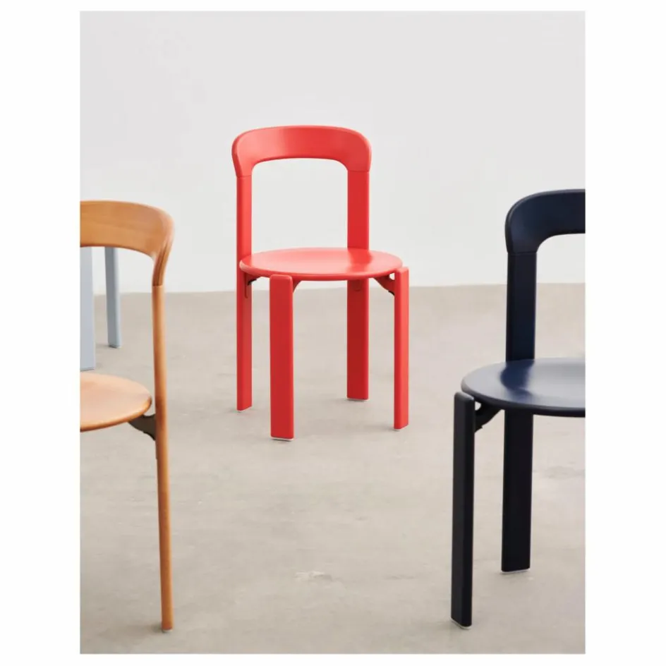 Hay Chaise Rey en bois laqué - Bruno Rey || Chaises, Tabourets, Bancs