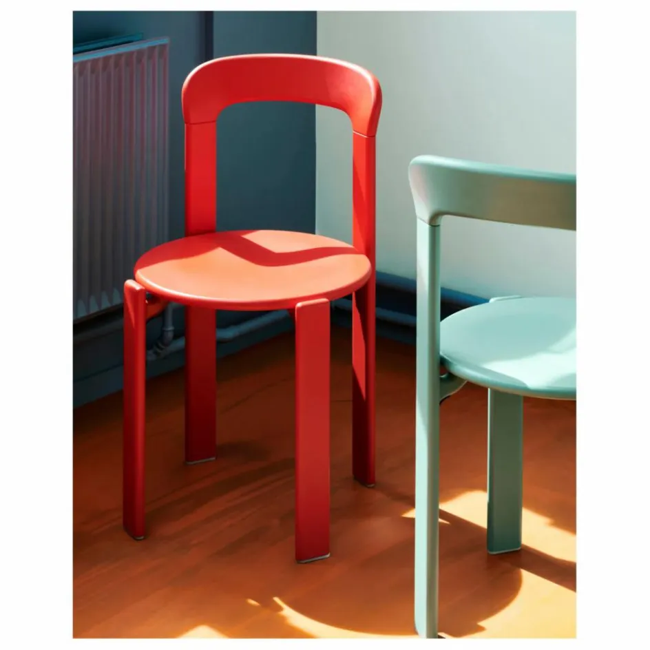 Hay Chaise Rey en bois laqué - Bruno Rey || Chaises, Tabourets, Bancs