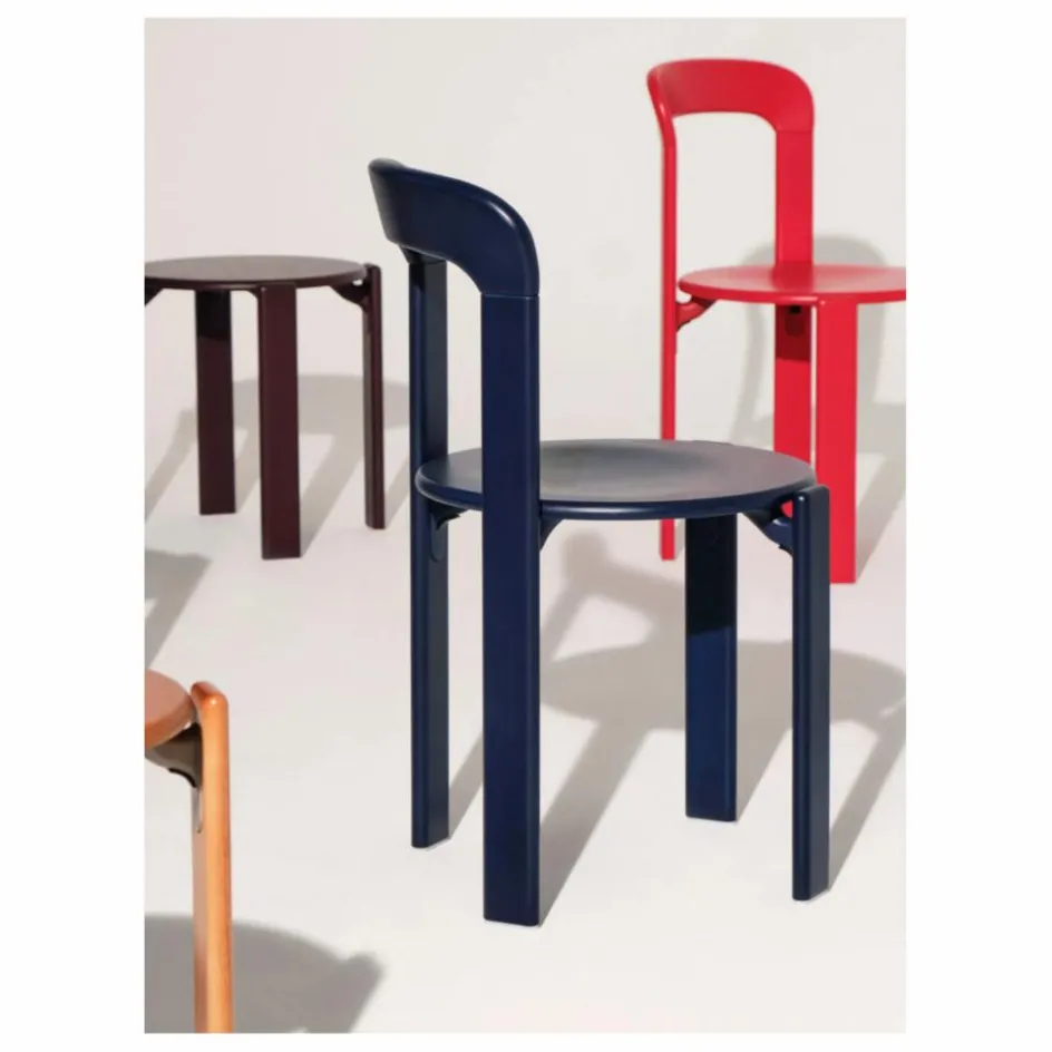 Hay Chaise Rey en bois laqué - Bruno Rey || Chaises, Tabourets, Bancs