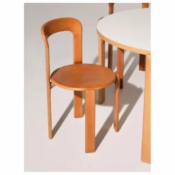 Sale Hay Chaise Rey en bois laqué - Bruno Rey | Orange