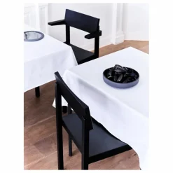 Outlet Valerie Objects Chaise Silent avec accoudoirs - Big Game | Charbon