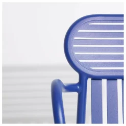 Outlet Petite friture Chaise Week-end avec accoudoirs - Set de 2 | Bleu