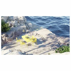 Petite friture Chaise Week-end avec accoudoirs - Set de 2 || Mobilier De Jardin