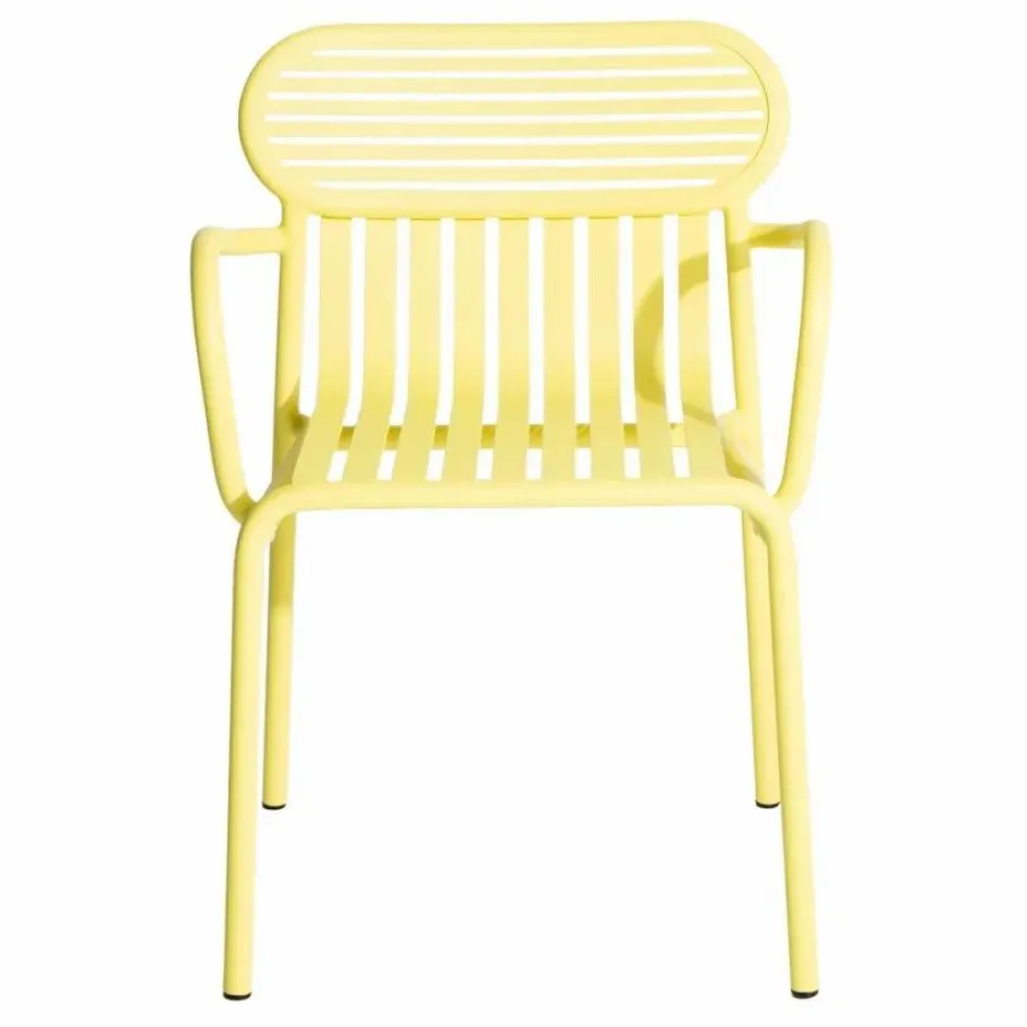 Petite friture Chaise Week-end avec accoudoirs - Set de 2 || Mobilier De Jardin