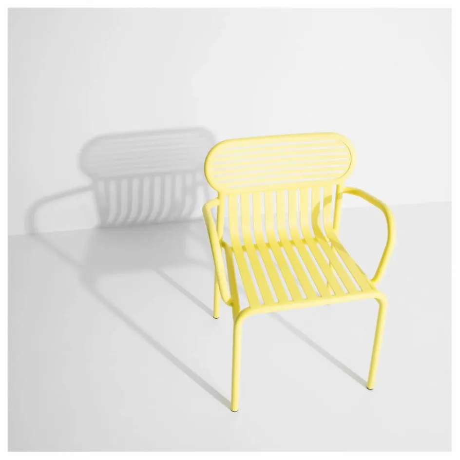 Petite friture Chaise Week-end avec accoudoirs - Set de 2 || Mobilier De Jardin