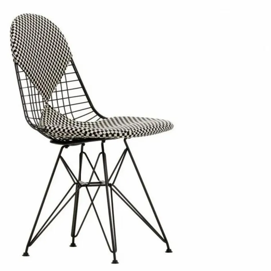 Vitra Chaises, Tabourets, Bancs|Mobilier De Jardin*Chaise Wire DKR-2 - Charles & Ray Eames