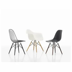 Vitra Chaises, Tabourets, Bancs|Mobilier De Jardin*Chaise Wire DKR - Charles & Ray Eames