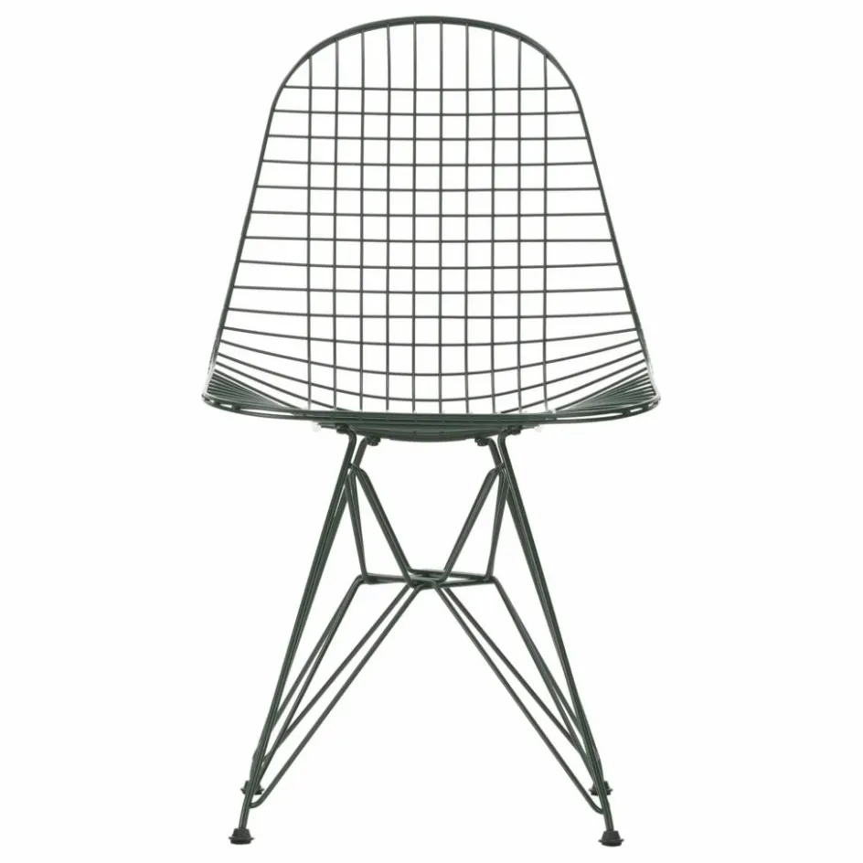 Online Vitra Chaise Wire DKR - Charles & Ray Eames | Vert foncé