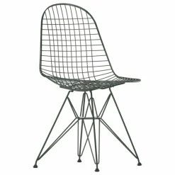Online Vitra Chaise Wire DKR - Charles & Ray Eames | Vert foncé