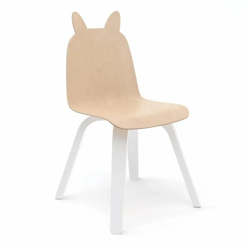 Discount Oeuf NYC Chaises Play lapin - Lot de 2 | Bouleau