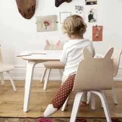 Discount Oeuf NYC Chaises Play lapin - Lot de 2 | Bouleau