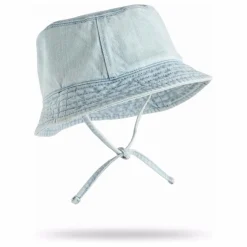 Hot Molo Chapeau Nomly Denim Coton Bio | Bleu Clair