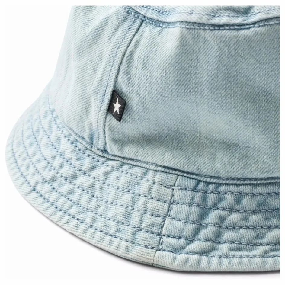 Hot Molo Chapeau Nomly Denim Coton Bio | Bleu Clair