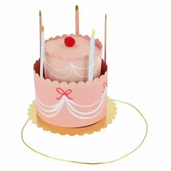 Best Meri Meri Chapeaux de fête Gâteaux d'anniversaire - Set de 8 Rose