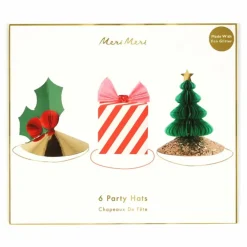 Enfant Meri Meri Décoration De Fête*Chapeaux festifs Noël - Set de 6