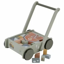 Little Dutch Jouets D'Éveil|Jouets D'Éveil*Chariot à blocs en bois FSC - Little Farm