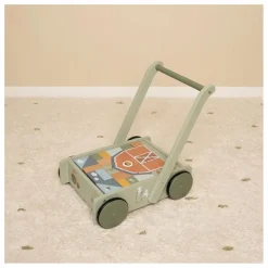 Little Dutch Jouets D'Éveil|Jouets D'Éveil*Chariot à blocs en bois FSC - Little Farm