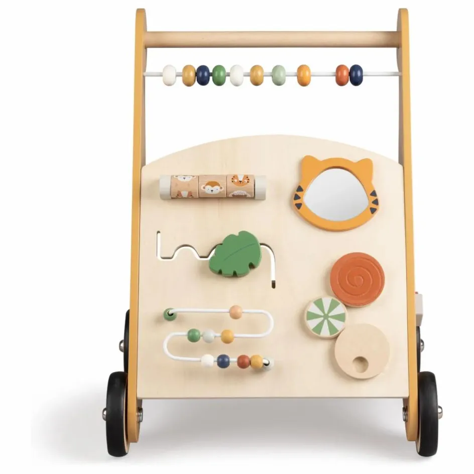 Hot Sebra Chariot de marche et d'activités Bois clair