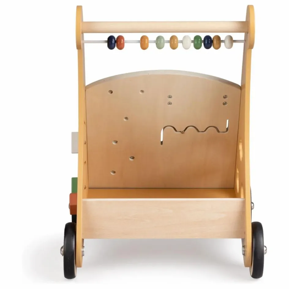 Hot Sebra Chariot de marche et d'activités Bois clair