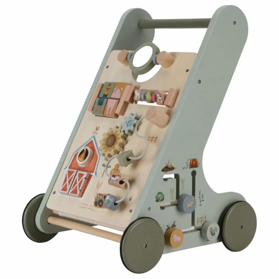 Little Dutch Porteurs, Trotteurs|Porteurs Et Trotteurs*Chariot de marche FSC - Little Farm