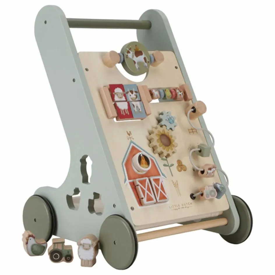 Little Dutch Porteurs, Trotteurs|Porteurs Et Trotteurs*Chariot de marche FSC - Little Farm
